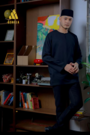 Black for Men: Lengan Panjang