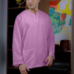 Rose Pink for Men: Lengan Panjang